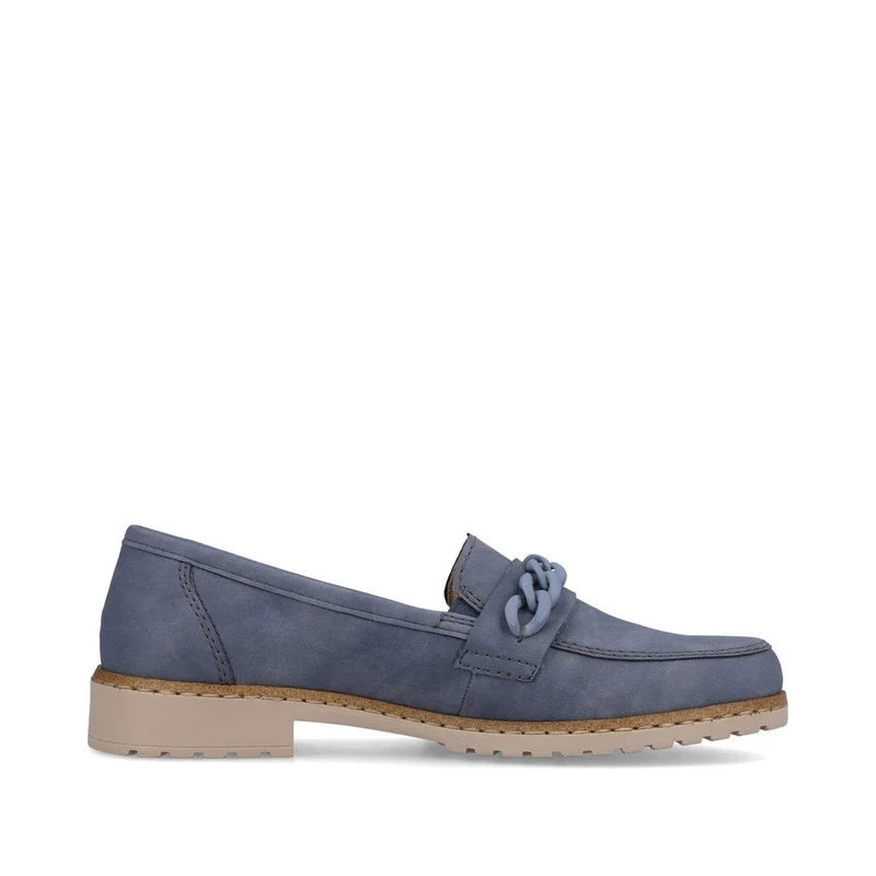 Rieker Modischer Loafer für Damen – Blau