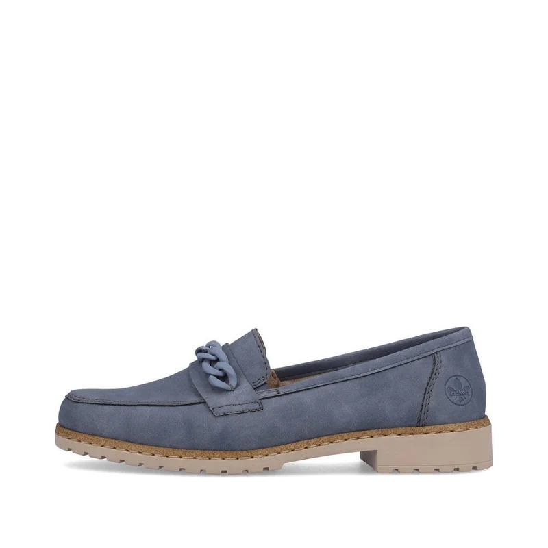 Rieker Modischer Loafer für Damen – Blau