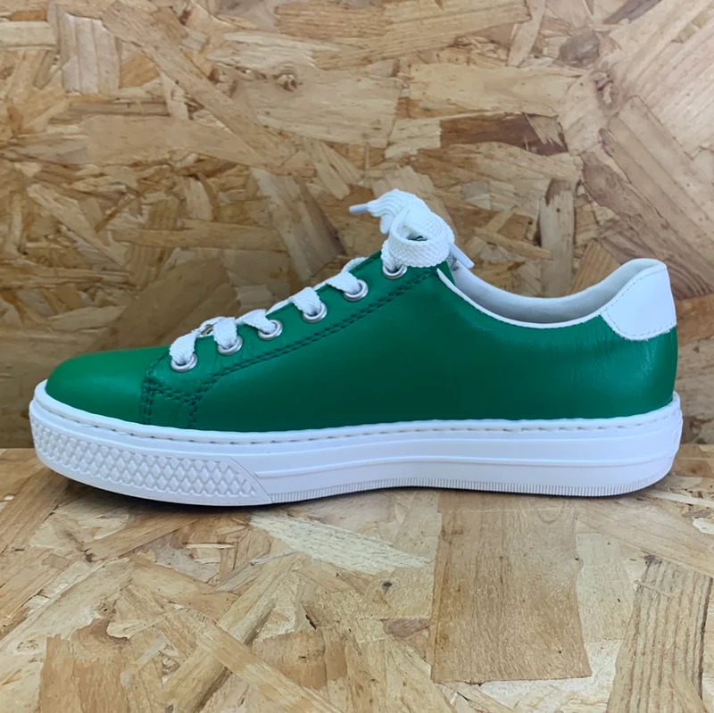 Rieker Mode-Sneaker für Damen – Grün