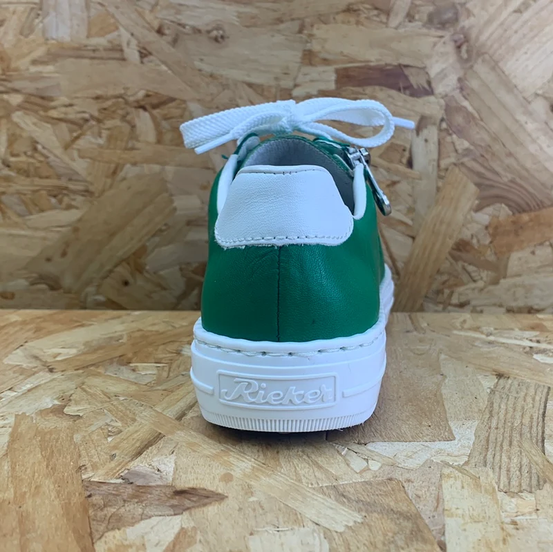 Rieker Mode-Sneaker für Damen – Grün