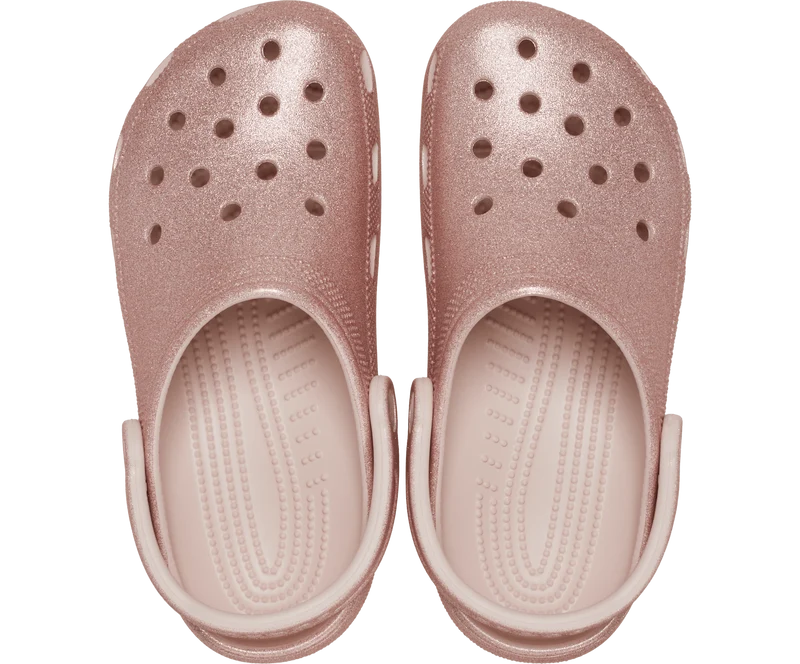 CROCS Klassischer Unisex-Glitzer-Clog – Quarz