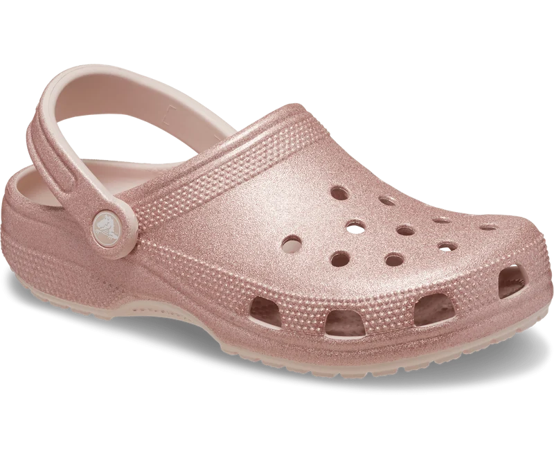 CROCS Klassischer Unisex-Glitzer-Clog – Quarz