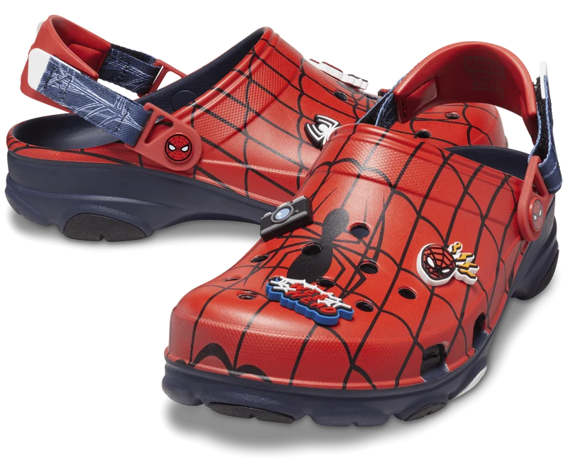 CROCS Unisex Spider-Man All-Terrain Clog – Marineblau