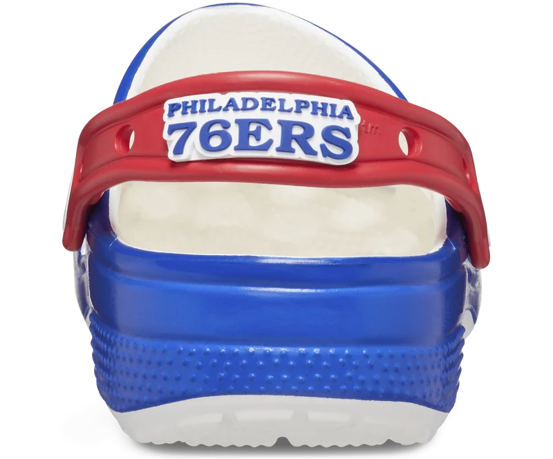 CROCS Unisex NBA Philadelphia 76ers Classic Clog - Weiß
