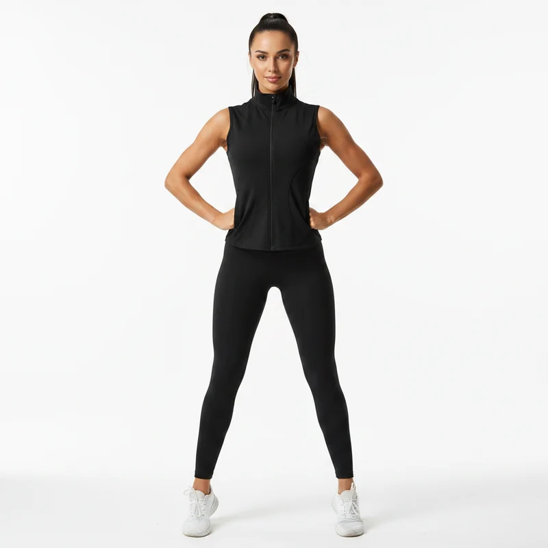 Top sportivo senza maniche da donna | Abbigliamento fitness