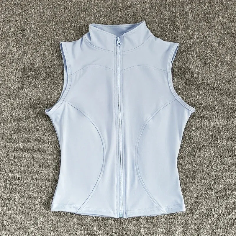 Top sportivo senza maniche da donna | Abbigliamento fitness