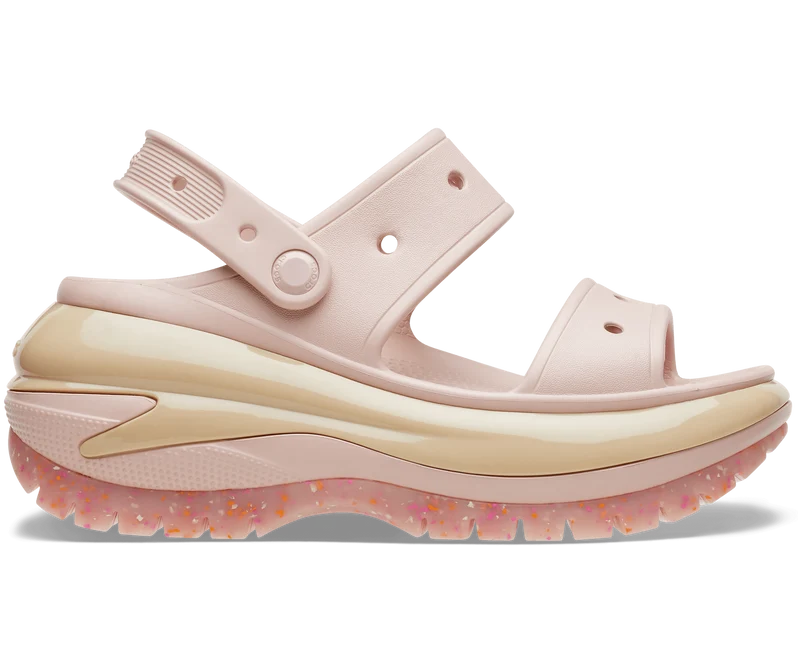 CROCS Unisex Mega Crush Sandale – Pink Clay