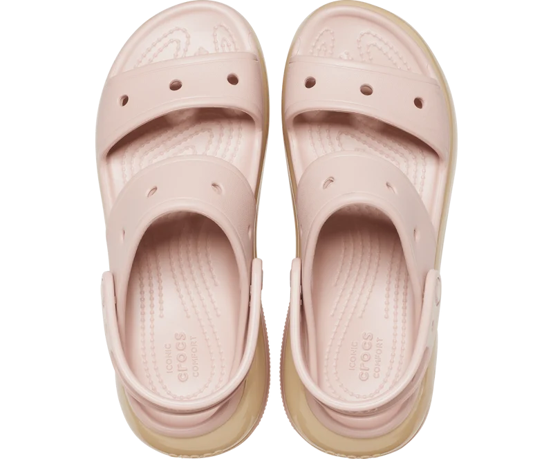 CROCS Unisex Mega Crush Sandale – Pink Clay
