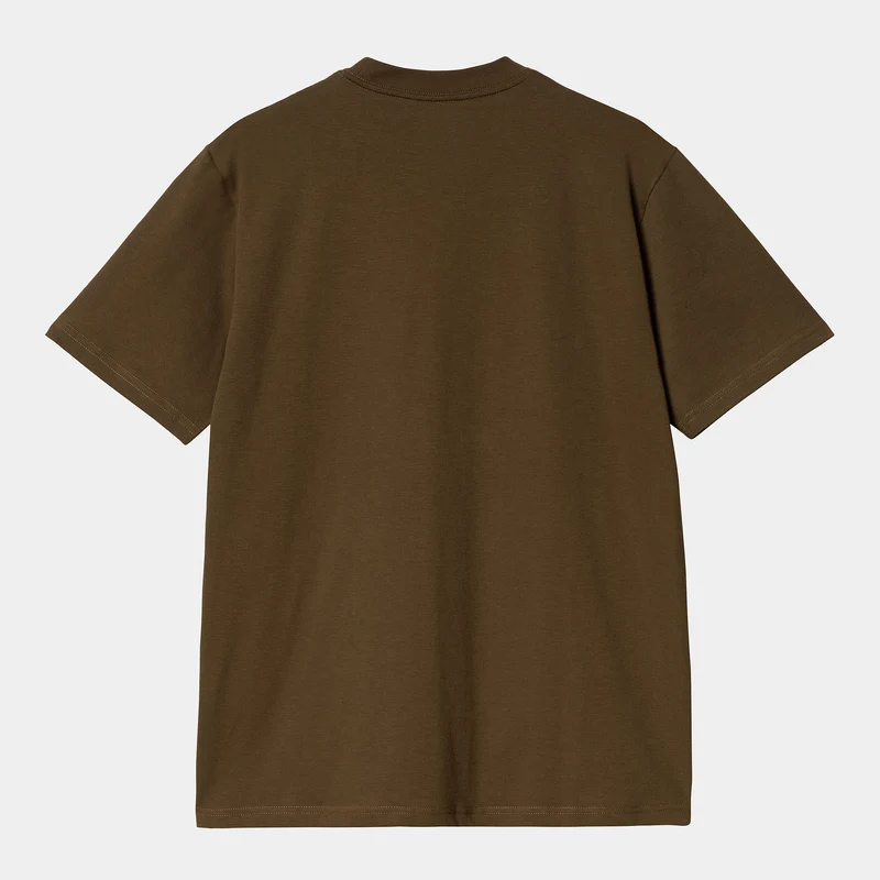 Carhartt WIP Kurzarm-Graft-T-Shirt für Herren – Holz
