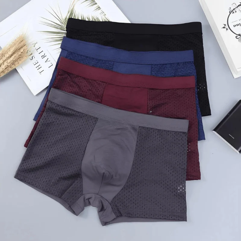 Boxer da uomo in bambù confezione da 10 | biancheria intima traspirante, morbida