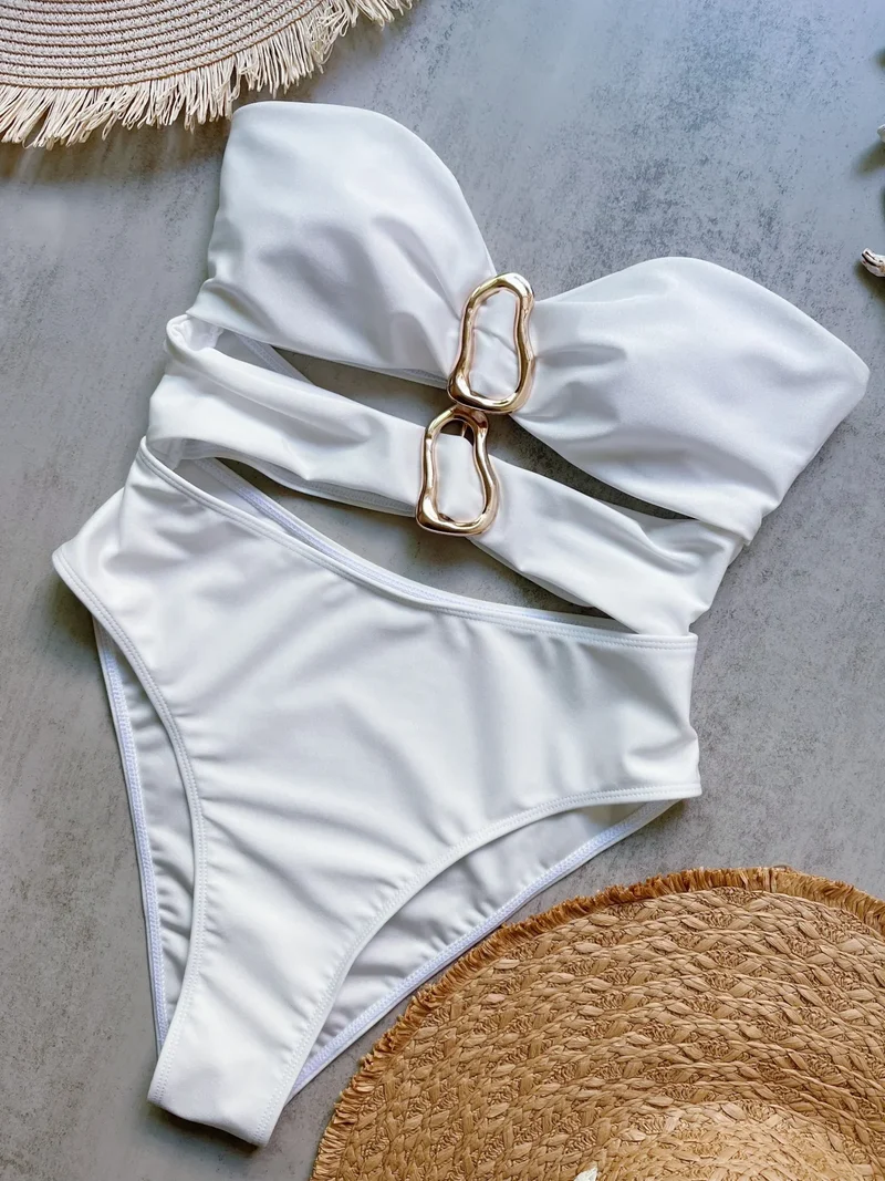 Costume da bagno sexy con cut-out | Costume intero da donna