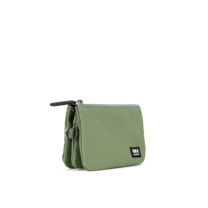 ROKA Black Label Carnaby Kleine Tasche aus recyceltem Granit-Canvas
