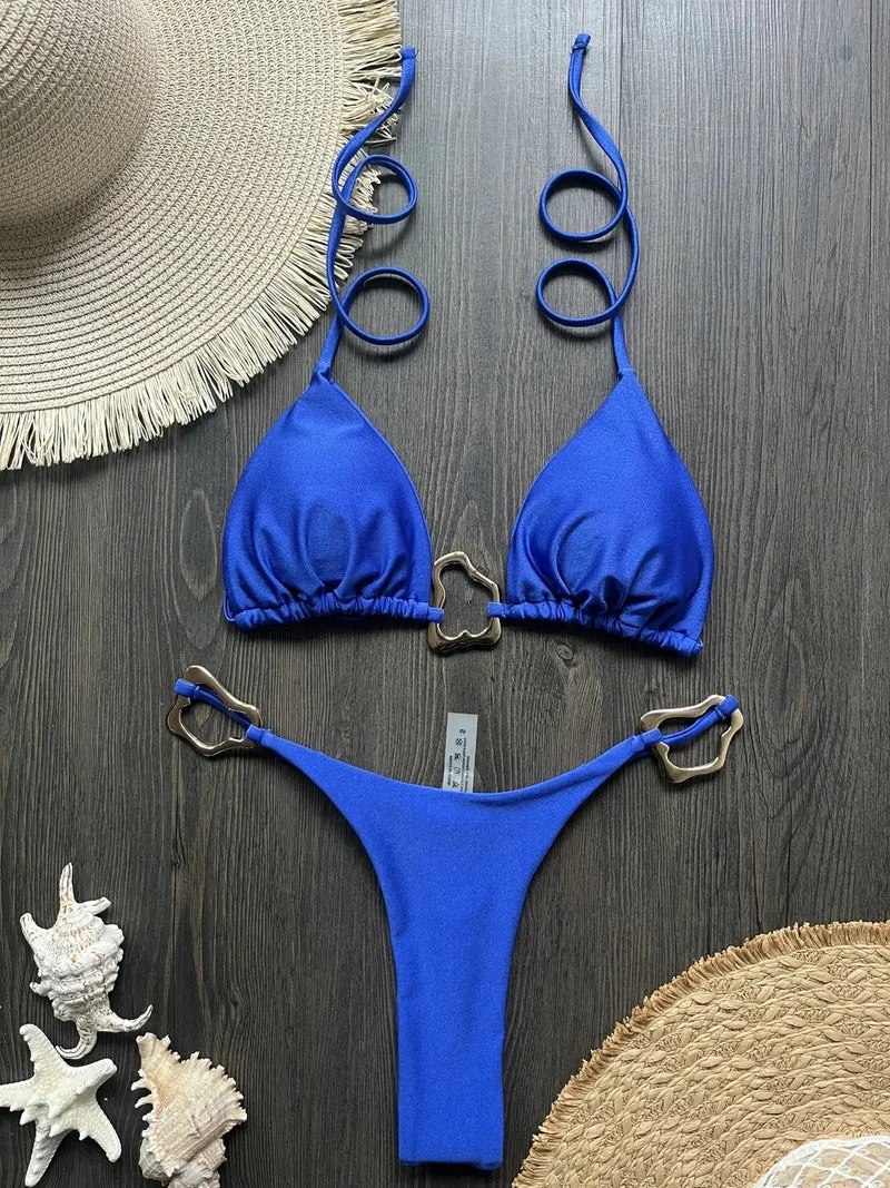 Micro bikini halterneck | Costume da bagno da donna