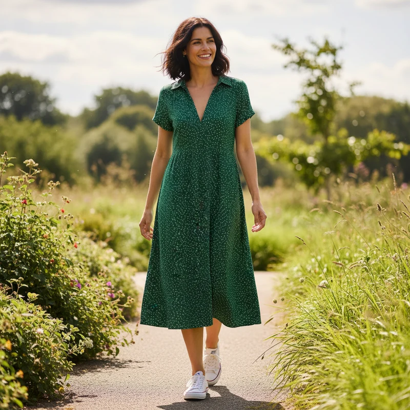 Vestito camicia midi donna | Abiti eleganti per ogni occasione