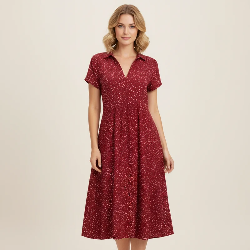 Vestito camicia midi donna | Abiti eleganti per ogni occasione