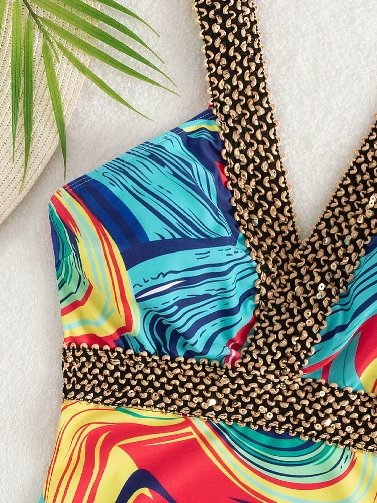Monokini da donna | Costume intero sexy con effetto push-up