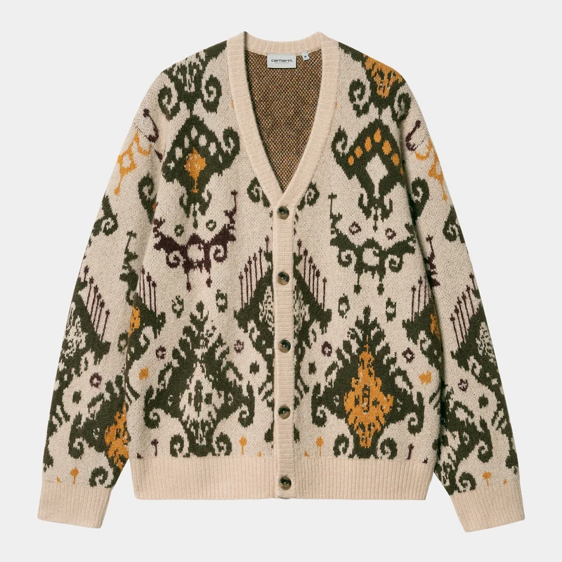 Carhartt WIP Herren-Cardigan aus Baru-Jacquard – Wall