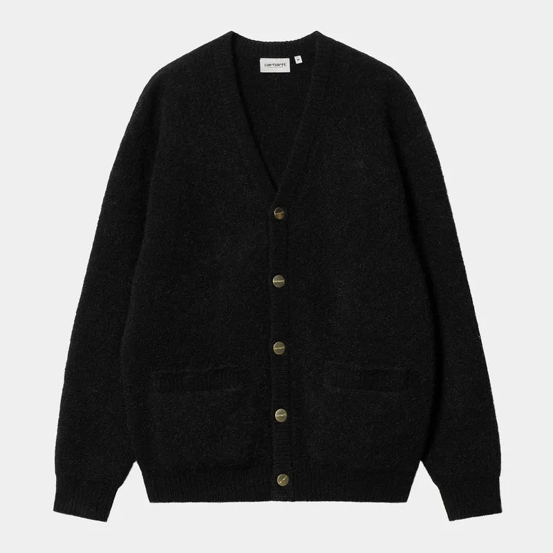 Carhartt WIP Herren-Medford-Cardigan – Schwarz