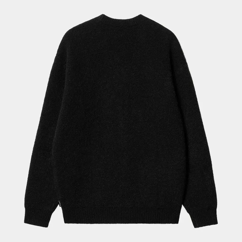 Carhartt WIP Herren-Medford-Cardigan – Schwarz