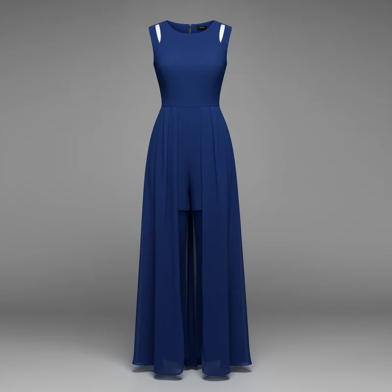 Tuta larga senza maniche donna | Moda estiva femminile
