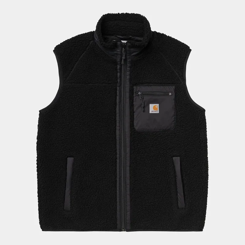 Carhartt WIP Herren Prentis Liner Weste – Schwarz / Schwarz