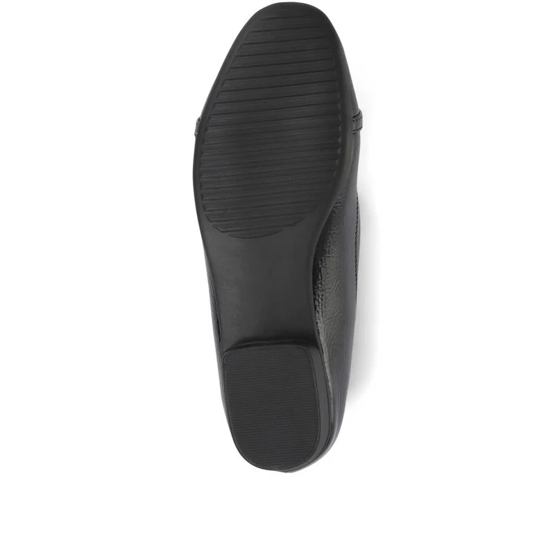 Slip-On Ballerina Pumps - WK33001 / 319 767 - Black Patent