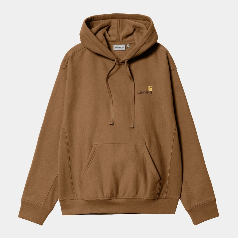 Carhartt WIP Herren American Script Sweatshirt - Hamilton Brown