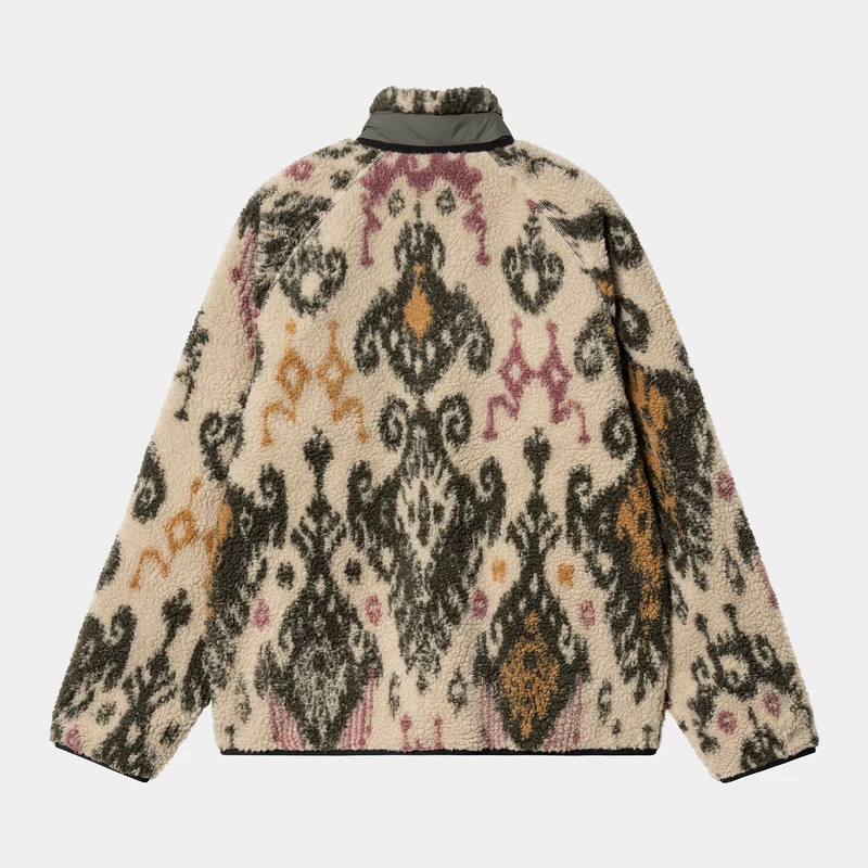 Carhartt WIP Herren Prentis Baru Jacquard Liner Jacke – Wand / Zypresse