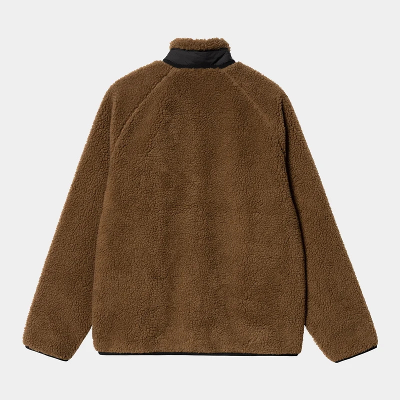 Carhartt WIP Herren Prentis Liner Jacke – Deep Hamilton Brown / Schwarz