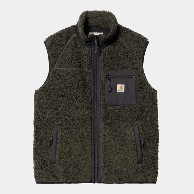 Carhartt WIP Prentis Liner-Weste für Herren – Zypresse/Schwarz