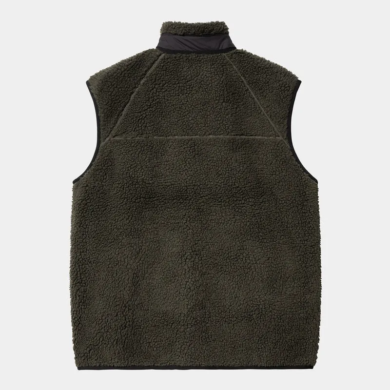 Carhartt WIP Prentis Liner-Weste für Herren – Zypresse/Schwarz