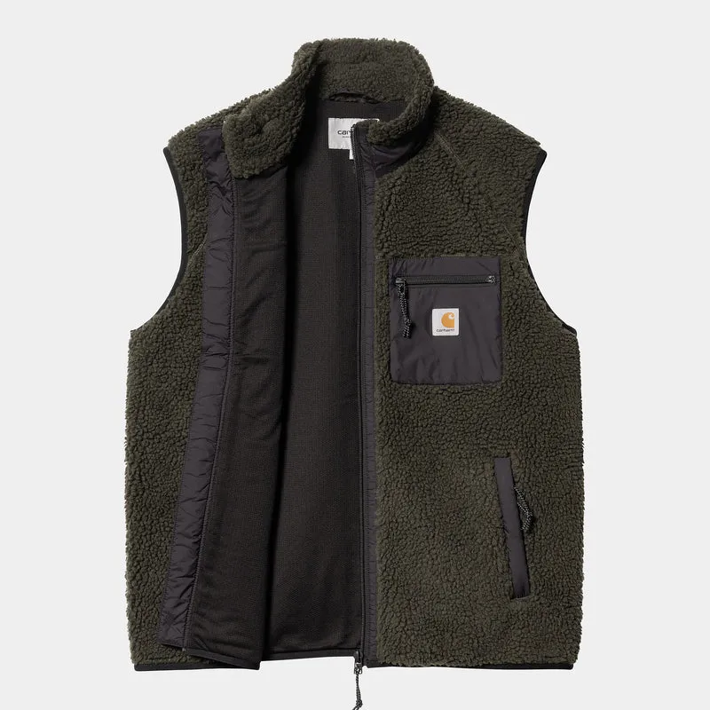 Carhartt WIP Prentis Liner-Weste für Herren – Zypresse/Schwarz