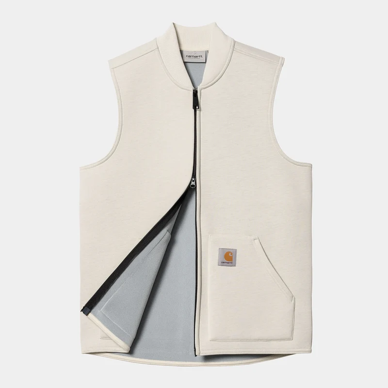 Carhartt WIP Herren Car-Lux Weste – Salz / Grau