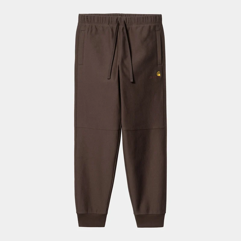 Carhartt WIP Herren American Script Jogginghose - Tabak