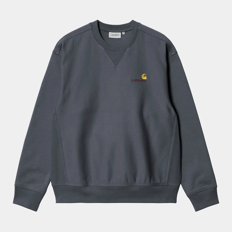 Carhartt WIP Herren American Script Sweatshirt - Zeus