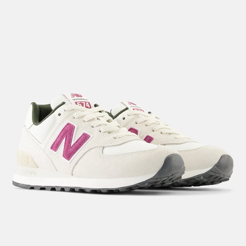 New Balance 574 Fashion-Trainer für Damen – Meersalz/Skorpion