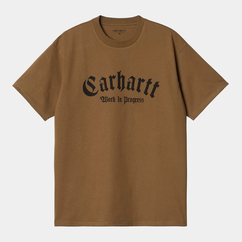 Carhartt WIP Herren Onyx T-Shirt – Hamilton Brown