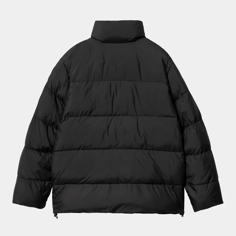 Carhartt WIP Herren Springfield Jacke – Schwarz / Blacksmith