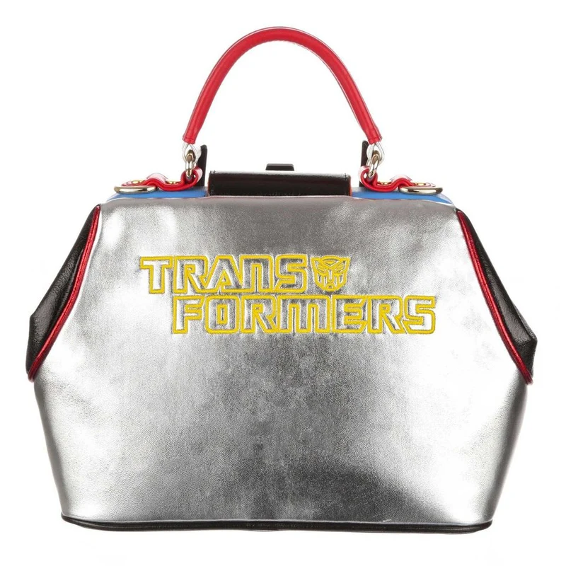 Irregular Choice Frauen Transformers Optimus Prime Tasche - Silber / Rot