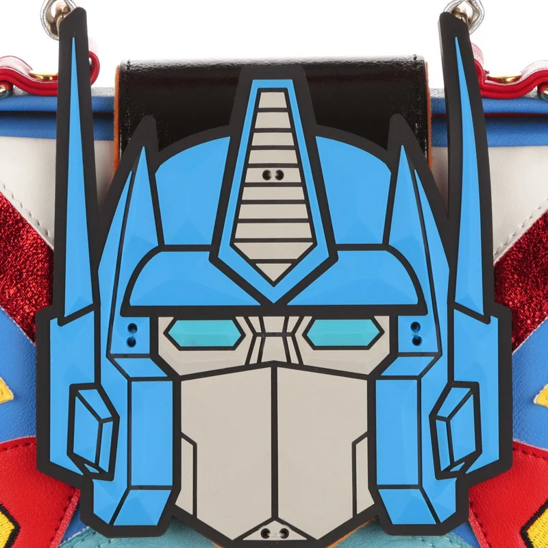 Irregular Choice Frauen Transformers Optimus Prime Tasche - Silber / Rot