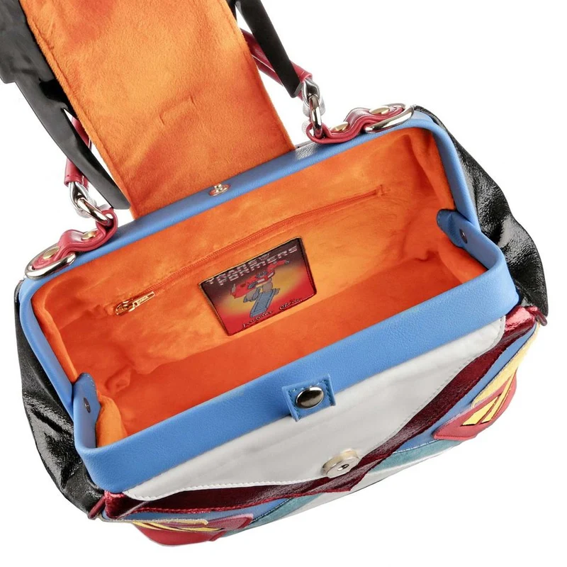 Irregular Choice Frauen Transformers Optimus Prime Tasche - Silber / Rot