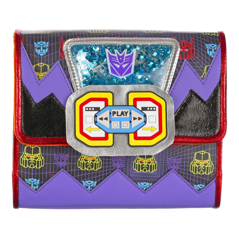 Irregular Choice Frauen Transformers Tasche „Music to My Ears“ – Schwarz