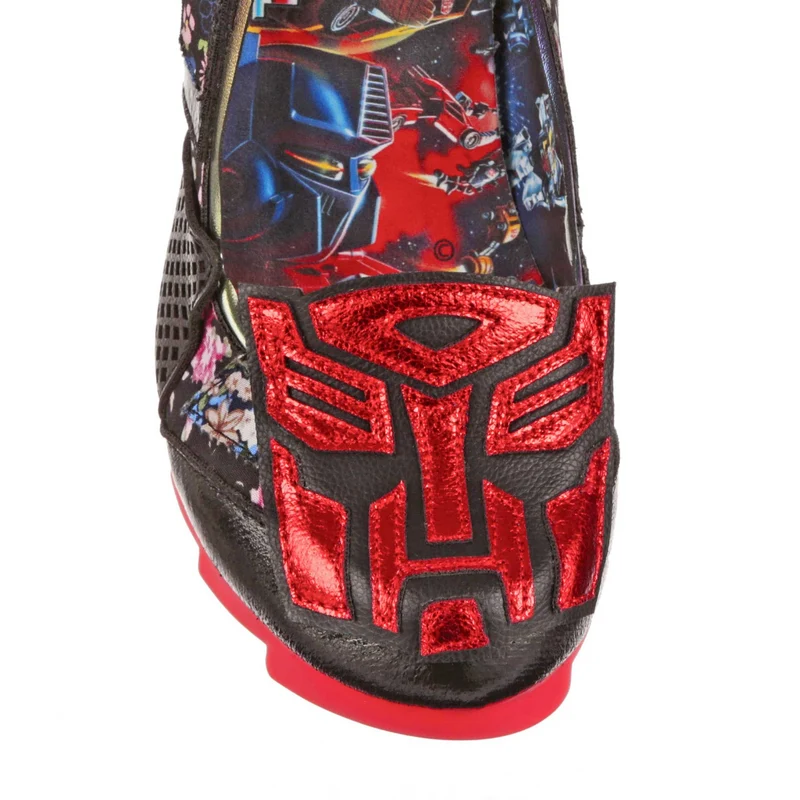 Irregular Choice Frauen Transformers All Sparkle High Heels – Schwarz