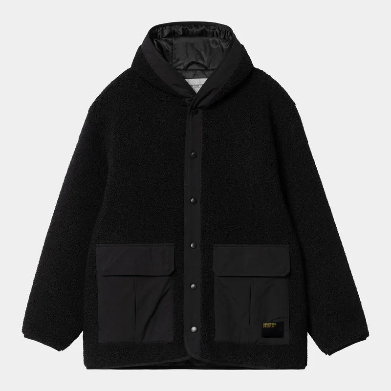 Carhartt WIP Herren Devin Kapuzenjacke – Schwarz