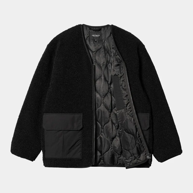 Carhartt WIP Herren Devin Liner Jacke – Schwarz