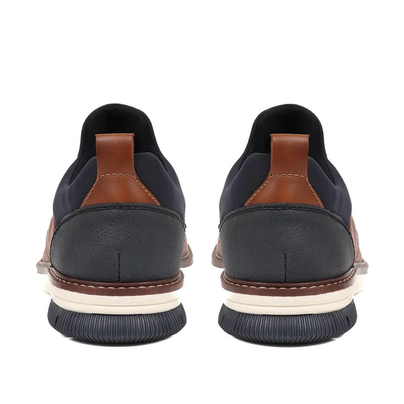 Rieker Leather Trainers - RKR38508 / 324 084 - Tan