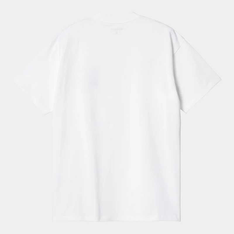 Carhartt WIP Herren Groundworks T-Shirt – Weiß