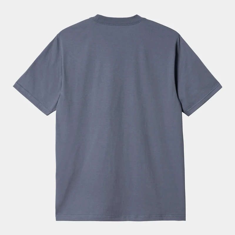 Carhartt WIP Herren Original Thought T-Shirt – Hudson Blue