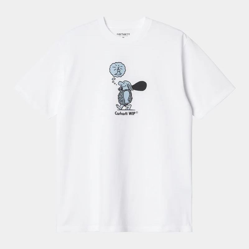 Carhartt WIP Herren Original Thought T-Shirt – Weiß