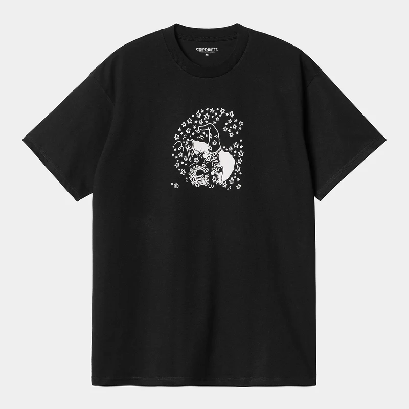 Carhartt WIP Herren Hocus Pocus T-Shirt – Schwarz